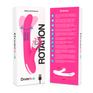 Diversia-Bunny Rotation 24 cm-Silicone, 7 velocità, Ricaricabile, USB 18 Diversia-Bunny Rotation 24 cm-Silicone, 7 velocità, Ricaricabile, USB · Vibratori (imaginea 9)