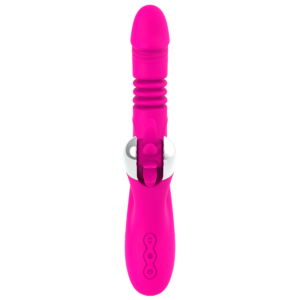 Diversia-Bunny Up & Down 24 cm-Silicone, 7 velocità, Ricaricabile · Vibratori (imaginea 7)