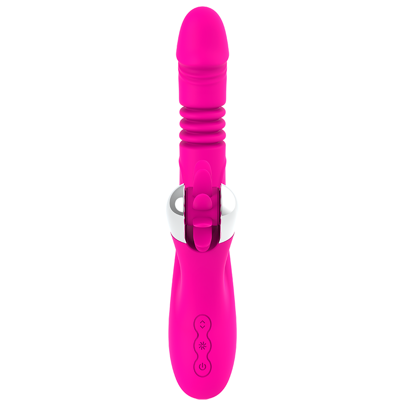 Diversia-Bunny Up & Down 24 cm-Silicone, 7 velocità, Ricaricabile · Vibratori (imaginea 7)