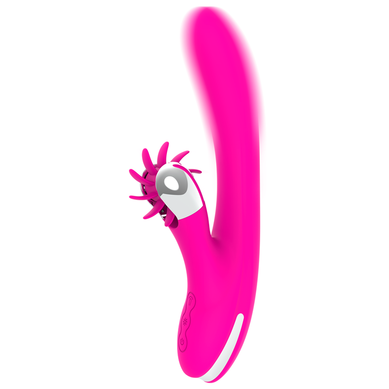 Diversia-Bunny Vibrating 24 cm-Silicone, 7 velocità, Ricaricabile · Vibratori (imaginea 5)