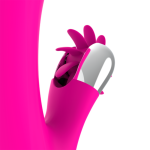 Diversia-Bunny Vibrating 24 cm-Silicone, 7 velocità, Ricaricabile · Vibratori (imaginea 2)