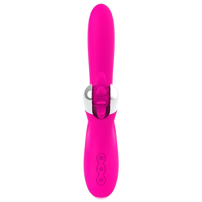 Diversia-Bunny Waves 24 cm-Silicone, 7 velocità, Ricaricabile, USB · Vibratori (imaginea 6)