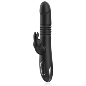 Black&silver-Kenji Up & Down Rabbit Vibratore + Telecomando — BLACK&SILVER · Vibratori (immagine 4)