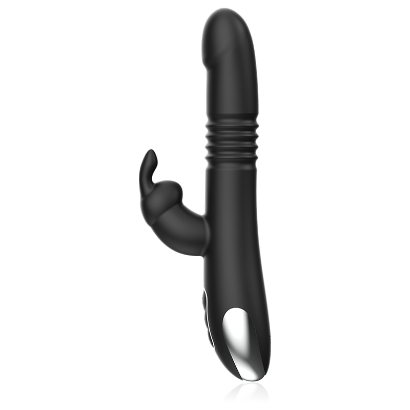 Black&silver-Kenji Up & Down Rabbit Vibratore + Telecomando — BLACK&SILVER · Vibratori (immagine 3)