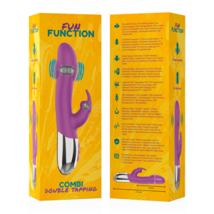 Fun Function-Combi Double Tapping-10 velocità, Ricaricabile, USB · Vibratori (immagine 6)