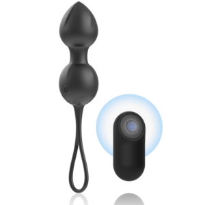 Brilly Glam-Bile Kegel Vibrante cu Telecomandă-10 Trepte · Jucarii Anale