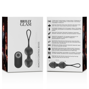 Brilly Glam-Palline vaginali Vibrante con Telecomando-10 velocità · Giocattoli anali (imaginea 9)