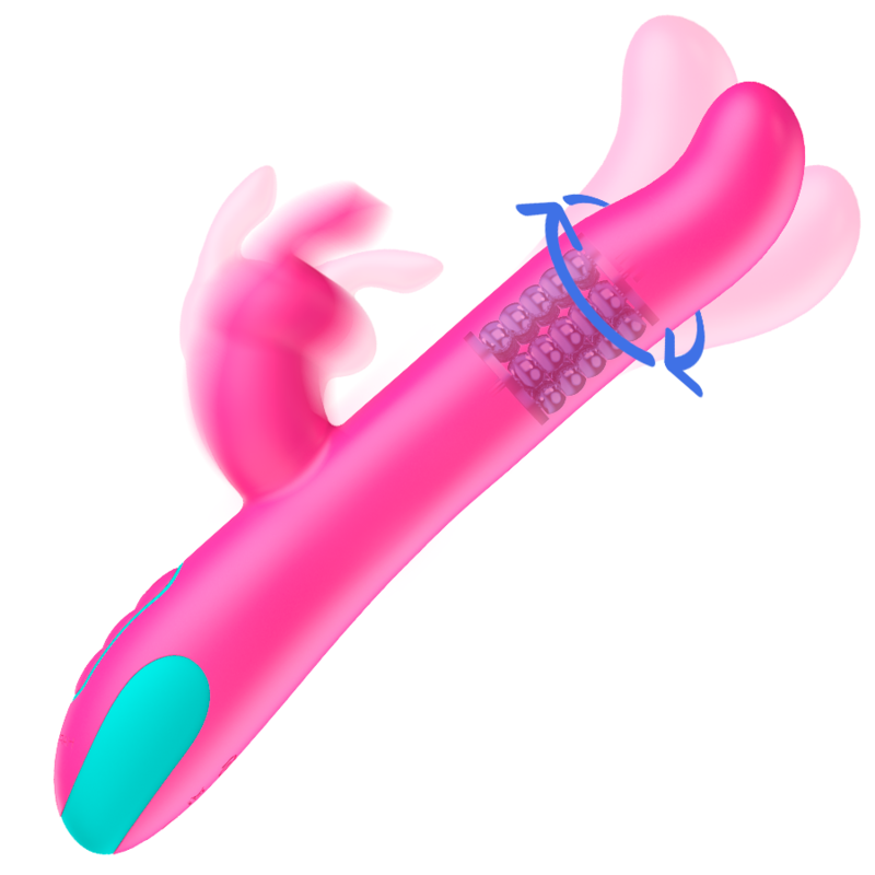Happy Loky-Pluto Rabbit Vibratore & Rotator + Watchme · Vibratori (immagine 2)