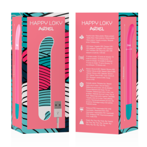 Happy Loky-Ariel G-spot Vibrator-Silicone, 10 velocità, Ricaricabile · Vibratori (imaginea 5)