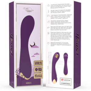 Treasure-Hansel Vibratore G-spot + Telecomando Watchme-Silicone, 7 · Vibratori (imaginea 2)