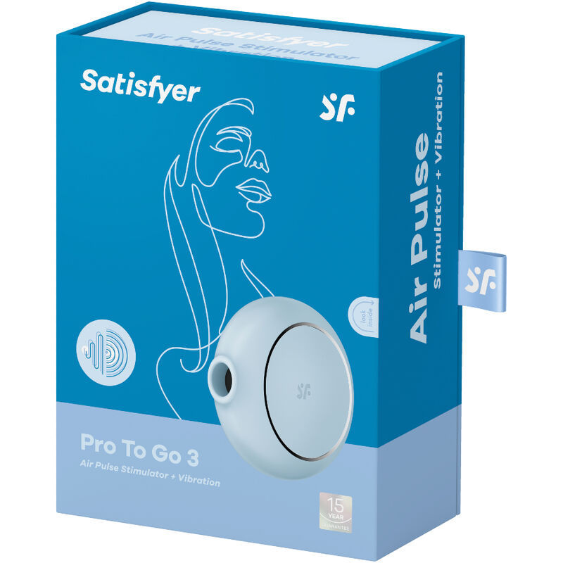 Satisfyer-Pro to Go 3 Stimolatore Dual Air-pulsante e Vibratore 4 Satisfyer-Pro to Go 3 Stimolatore Dual Air-pulsante e Vibratore · Vibratori (imaginea 5)