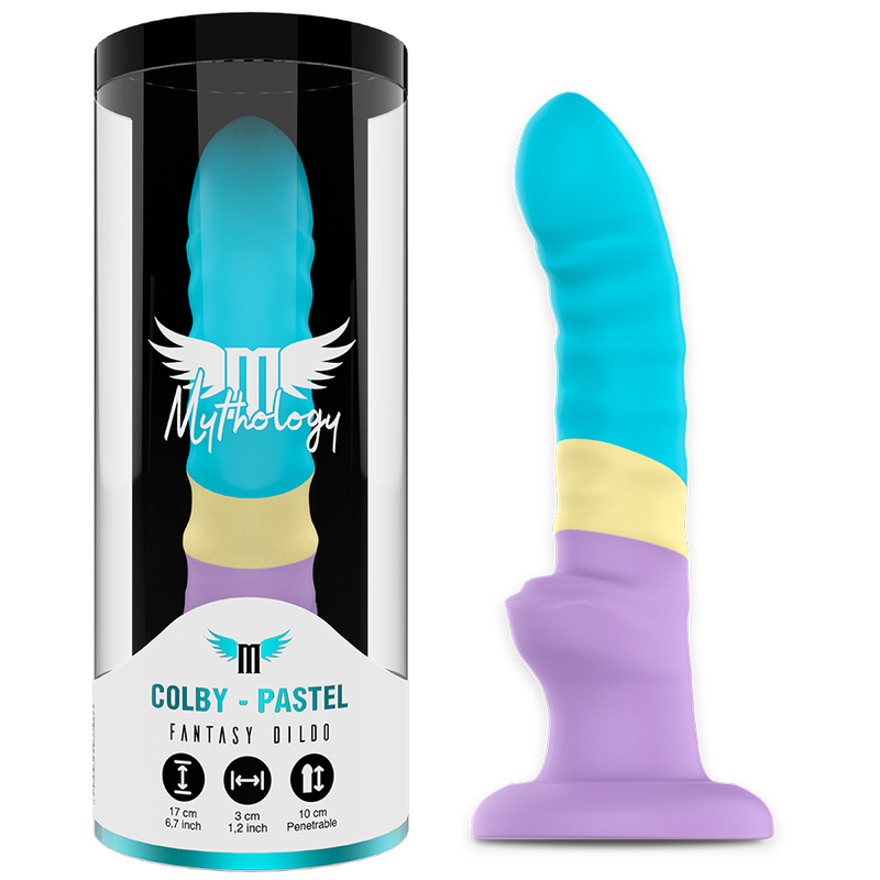 Mythology Fantasy Dildo-Colby Pastel Dildo-Silicone, Ricaricabile 1 Mythology Fantasy Dildo-Colby Pastel Dildo-Silicone, Ricaricabile · Dildo & Stimolatori