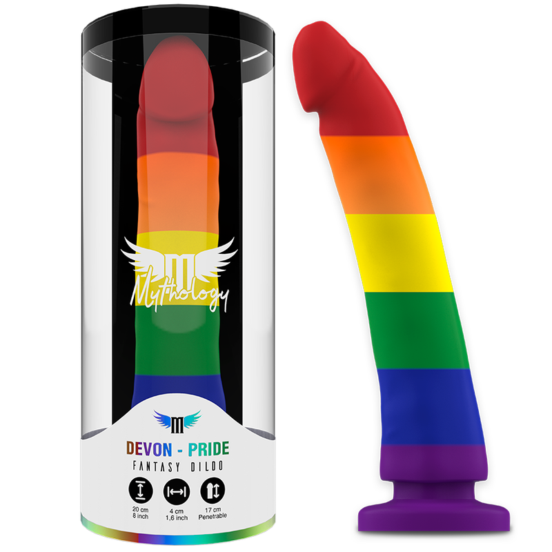 Mythology Fantasy Dildo-Devon Pride Dildo L-Silicone, Ricaricabile 1 Mythology Fantasy Dildo-Devon Pride Dildo L-Silicone, Ricaricabile · Dildo & Stimolatori