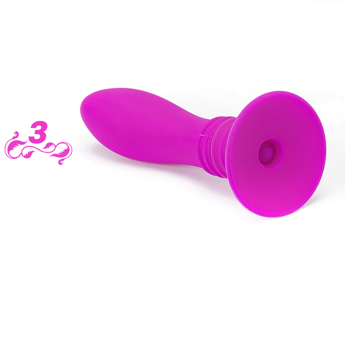 Anal Toys-Booty Passion Vibrator Plug 10V-Silicone, 10 velocità 3 Anal Toys-Booty Passion Vibrator Plug 10V-Silicone, 10 velocità — PRETTY LOVE · Accessori BDSM (imaginea 3)