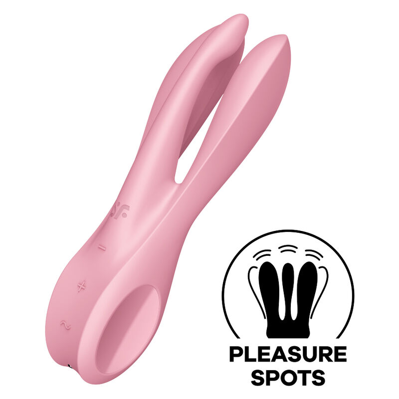 Satisfyer-Threesome 1 vibratore a tre braccia in silicone 18 Satisfyer-Threesome 1 vibratore a tre braccia in silicone · Vibratori (imaginea 2)