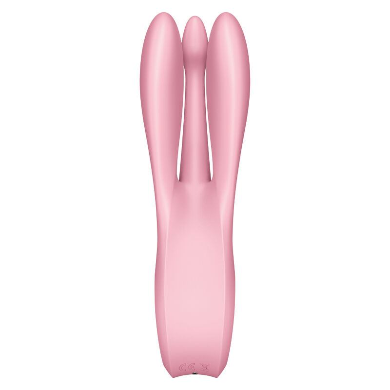 SATISFYER - THREESOME 1 VIBRADOR AZUL Satisfyer-Threesome 1 vibratore a tre braccia in silicone · Vibratori