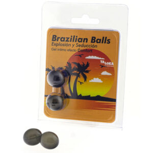 Taloka-2 Biglie Brasiliane con Gel Excitant Comfort Effect — DIVERTY SEX · Lubrificanti (imaginea 2)