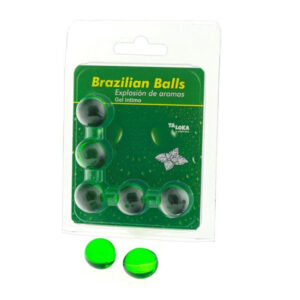 Taloka-5 Palle Brasiliane Gel Intimo, Aroma di Menta — DIVERTY SEX · Lubrificanti (imaginea 2)
