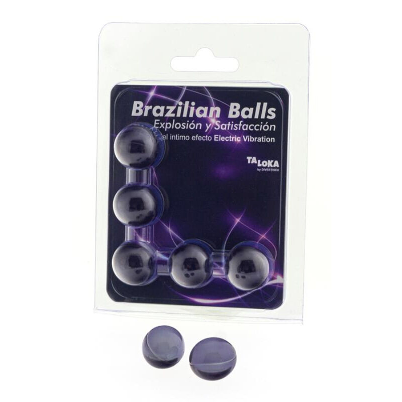 Taloka-5 Sfere Brasiliane Gel Eccitante Effetto Vibrante Elettrico 2 Taloka-5 Sfere Brasiliane Gel Eccitante Effetto Vibrante Elettrico — DIVERTY SEX · Lubrificanti (immagine 2)