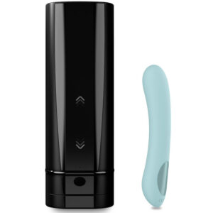 Kiiroo-Onyx+ & Pearl 2+ Set Turchese per Coppia-Silicone, App, USB · Giocattoli per coppie