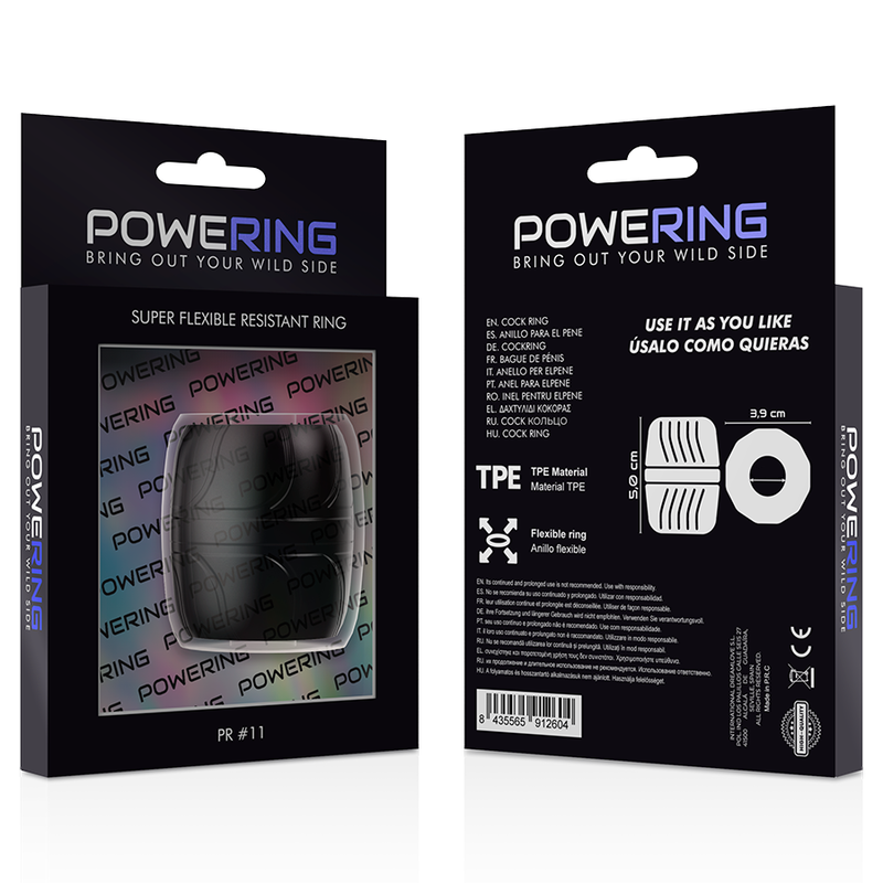Powering-Anello per Pene Super Flessibile 5 cm PR11 2 Powering-Anello per Pene Super Flessibile 5 cm PR11 · Anelli & Guaine per pene (imaginea 2)