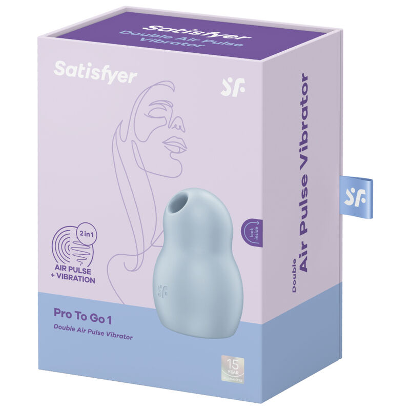 Satisfyer-Pro to Go 1 Stimolatore Air Pulse Doppio · Vibratori (imaginea 4)