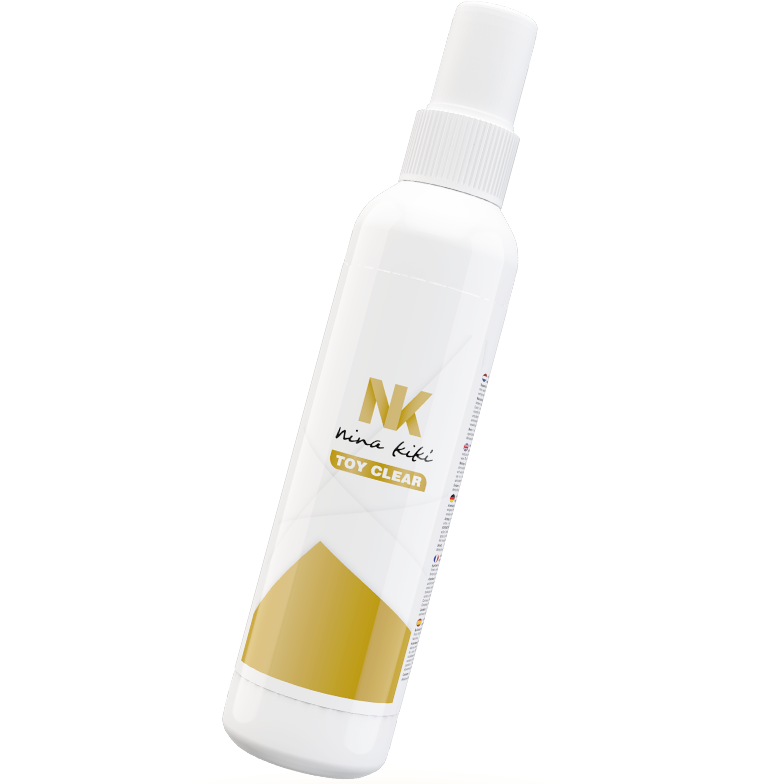 Nina Kikí-Spray di pulizia per giocattoli erotici, 150 Ml