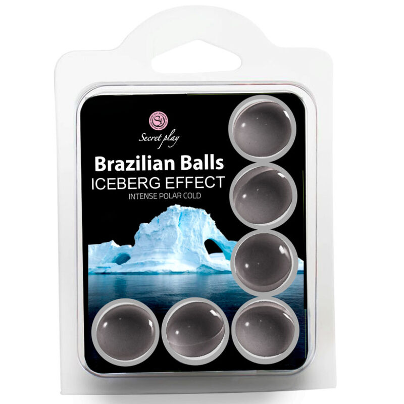 Secretplay Cosmetic-Set 6 Biglie Brasiliane Effetto Iceberg