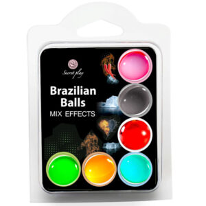 Secretplay Cosmetic-Set 6 Biglie Brasiliane Mix Effect