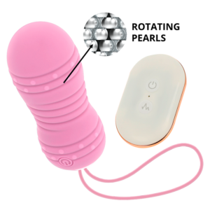 Ohmama Stimulating-uovo vibratore con telecomando rotante 7 modalità