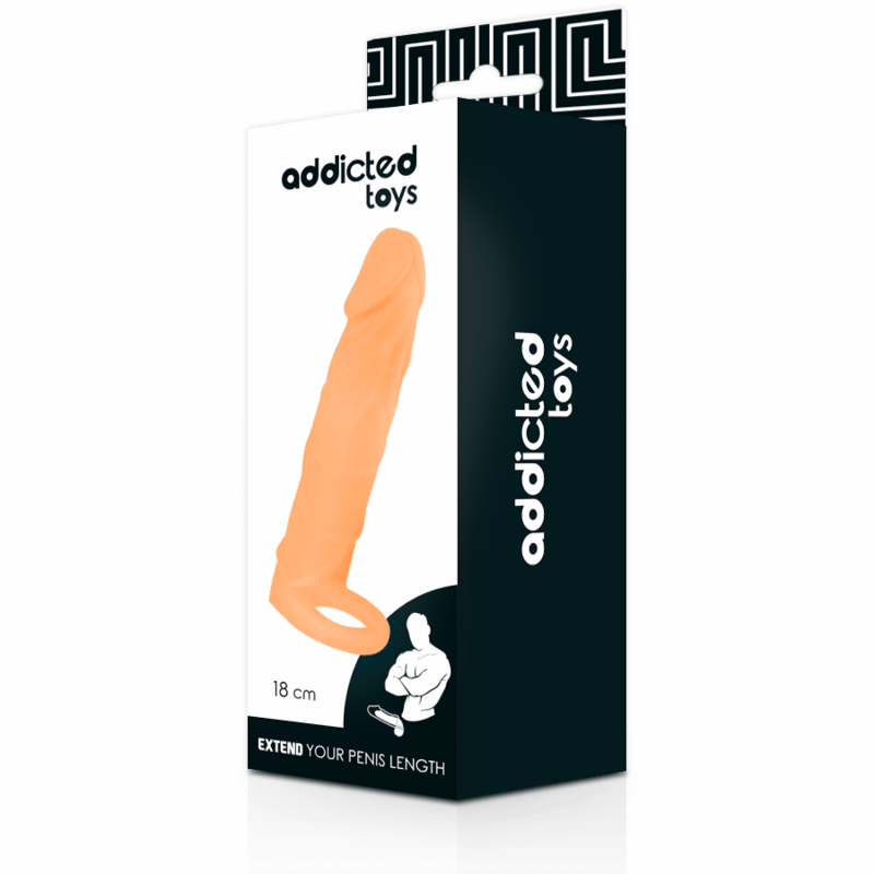 Addicted Toys-Estendere il pene di 18 cm · Anelli & Guaine per pene (imaginea 4)