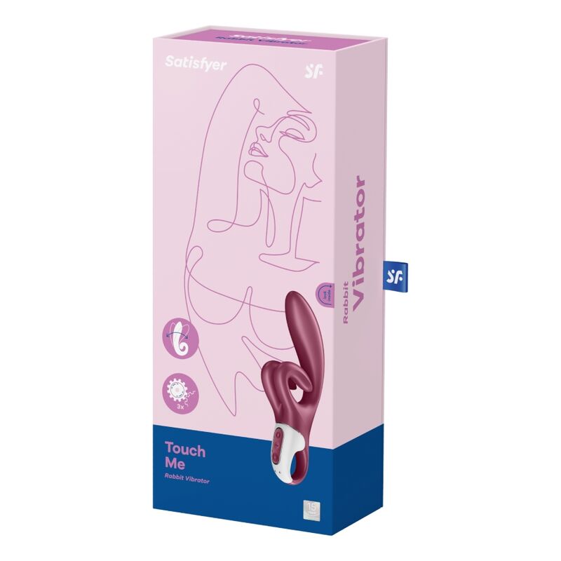 Satisfyer Vibrator-Touch Me Rabbit Vibratore Silicone 10 · Vibratori (immagine 4)