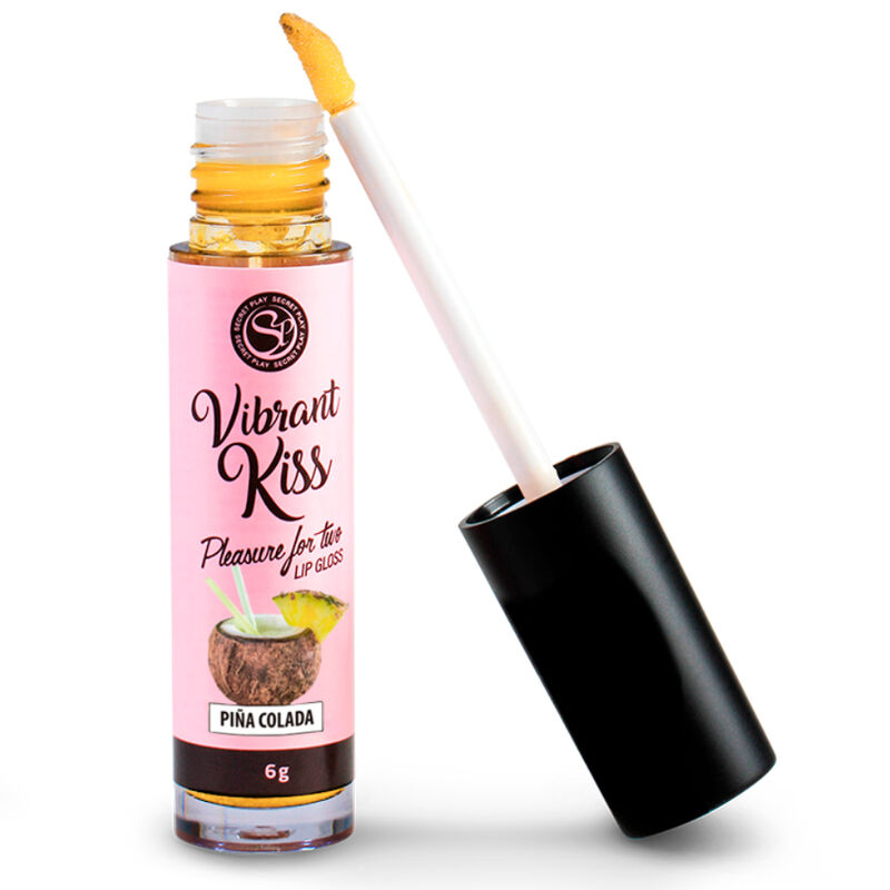 Secretplay Cosmetic-Lucio di Labbro Vibrant Kiss - Piña Colada 2 Secretplay Cosmetic-Lucio di Labbro Vibrant Kiss - Piña Colada · Afrodisiaci donna (imaginea 2)