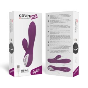 Coverme-Taylor Vibratore + Watchme Remote Control-Silicone, 10 · Vibratori (immagine 6)