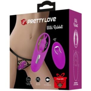 Remote Control-Wild Rabbit Stimolatore per Mutandine — PRETTY LOVE · Vibratori (immagine 5)