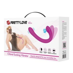 Fun Toys-Alex Lilla Vibratore e Aspirapolvere Clitorideo-Silicone, 12 — PRETTY LOVE · Vibratori (imaginea 6)