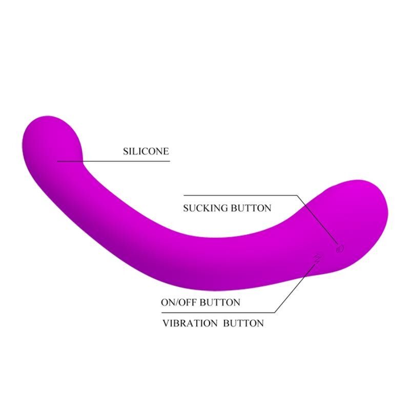 Fun Toys-Alex Lilla Vibratore e Aspirapolvere Clitorideo-Silicone, 12 — PRETTY LOVE · Vibratori (imaginea 4)