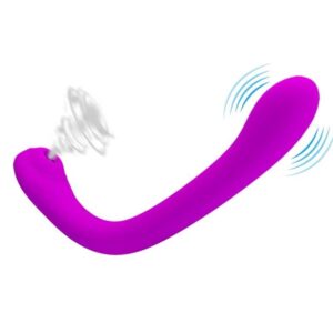 Fun Toys-Alex Lilla Vibratore e Aspirapolvere Clitorideo-Silicone, 12 — PRETTY LOVE · Vibratori