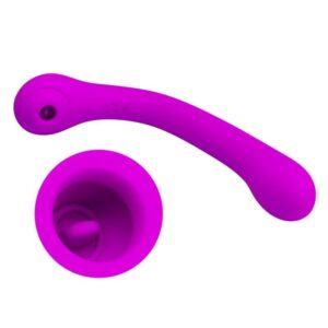 Fun Toys-Alex Lilla Vibratore e Aspirapolvere Clitorideo-Silicone, 12 — PRETTY LOVE · Vibratori (imaginea 3)
