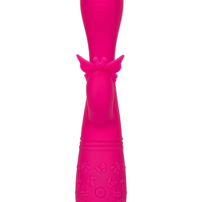 Calexotics-Butterfly Kiss Flutter Rosa-10 velocità, Ricaricabile, USB · Vibratori (imaginea 4)