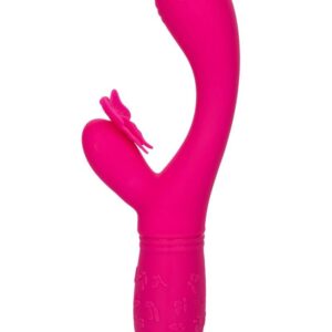 Calexotics-Butterfly Kiss Flutter Rosa-10 velocità, Ricaricabile, USB · Vibratori (imaginea 2)