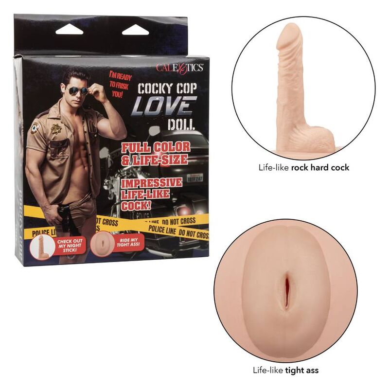 Calexotics-Cocky Cop Bambola Sessuale Gonfiabile · Bambole & Gonfiabili (immagine 3)