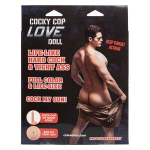 Calexotics-Cocky Cop Bambola Sessuale Gonfiabile · Bambole & Gonfiabili (imaginea 2)
