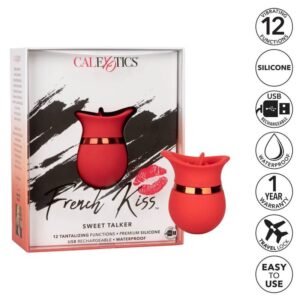Calexotics-French Kiss Sweet Talker-Silicone, 12 velocità · Vibratori (imaginea 2)