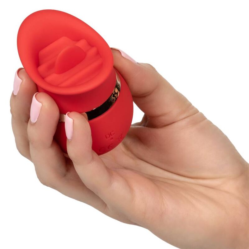Calexotics-French Kiss Sweet Talker-Silicone, 12 velocità · Vibratori (immagine 7)