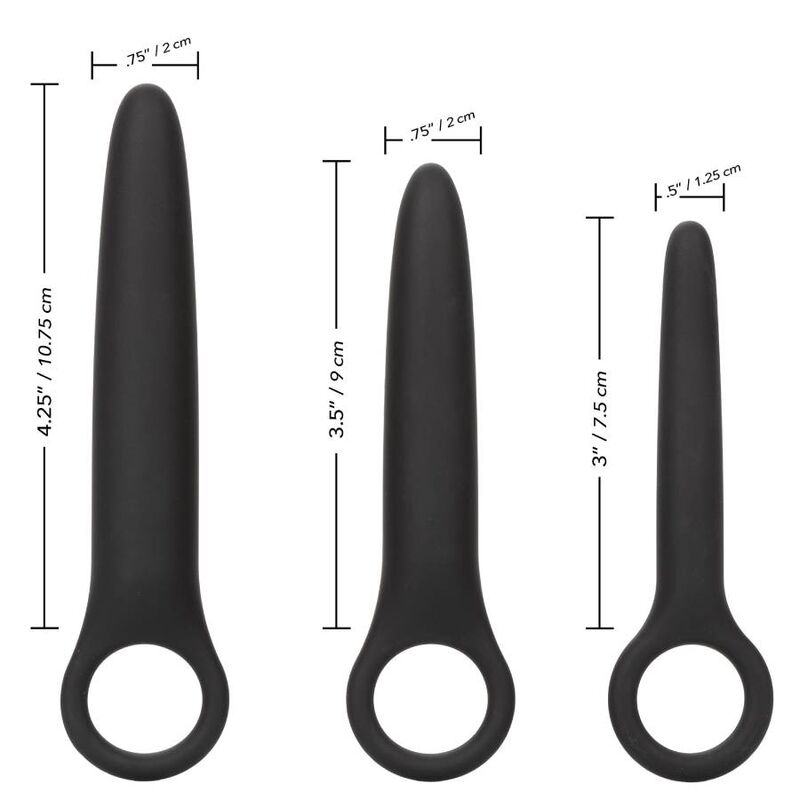Calexotics-Set Trio 3 Dilatatori in Silicone · Kit di giocattoli (immagine 4)