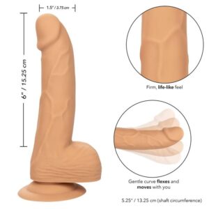 Calexotics-Silicone Studs 15.24 cm Skin-Ventosa · Dildo & Stimolatori (immagine 10)