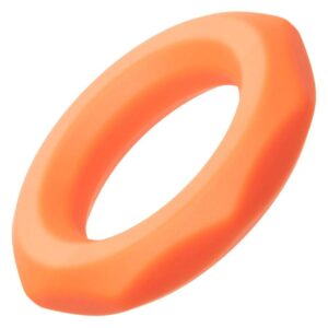 Calexotics-Anello Alpha Sexagon per il pene arancione-silicone · Anelli & Guaine per pene (imaginea 3)