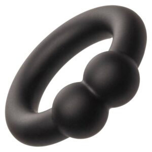 Calexotics-Alpha Muscle Ring Nero-Silicone, impermeabile · Anelli & Guaine per pene (immagine 3)