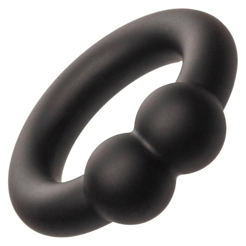 Calexotics-Alpha Muscle Ring Nero-Silicone, impermeabile · Anelli & Guaine per pene (immagine 3)